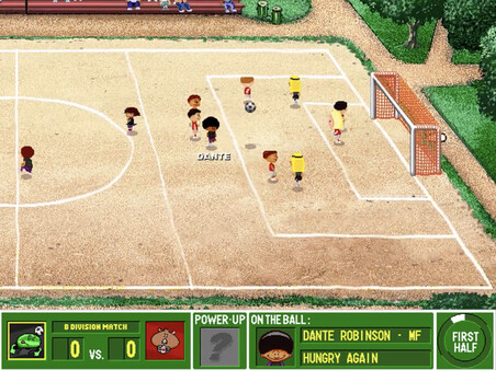 Backyard Soccer '98 gameplay screenshot