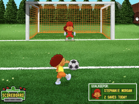 Backyard Soccer '98 gameplay screenshot
