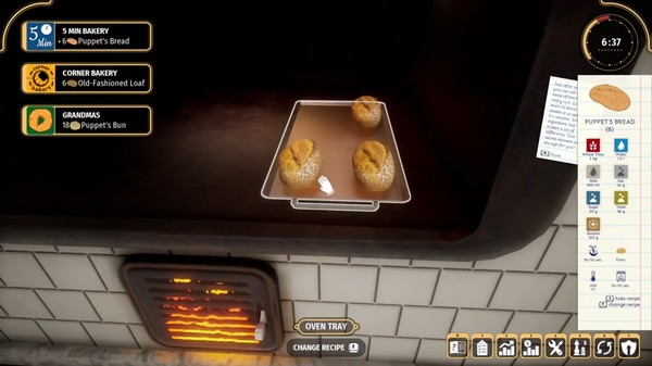 Bakery Simulator gameplay screenshot