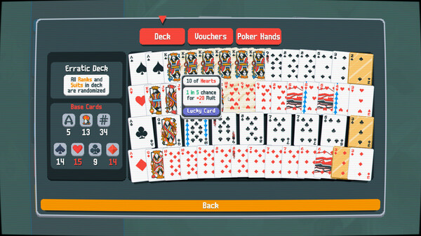 Balatro gameplay screenshot