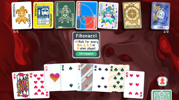 Balatro gameplay screenshot