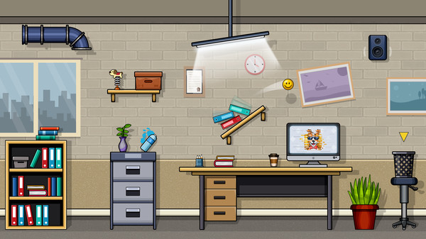 Ball at Work: The Ultimate Speedrun Platformer! gameplay screenshot