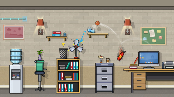 Ball at Work: The Ultimate Speedrun Platformer! gameplay screenshot