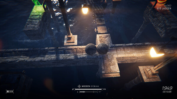 Ballex²: The Hanging Gardens gameplay screenshot