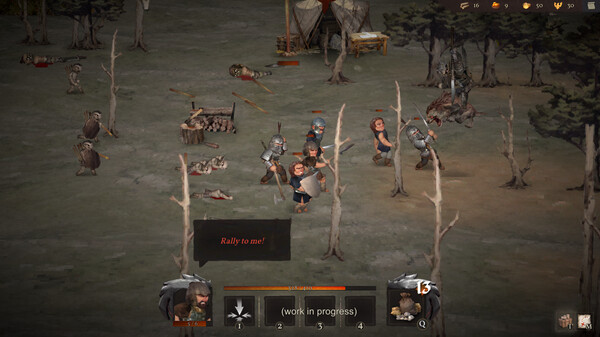 Banner of Blood gameplay screenshot