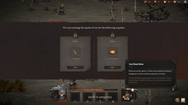 Banner of Blood gameplay screenshot