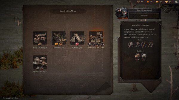 Banner of Blood gameplay screenshot