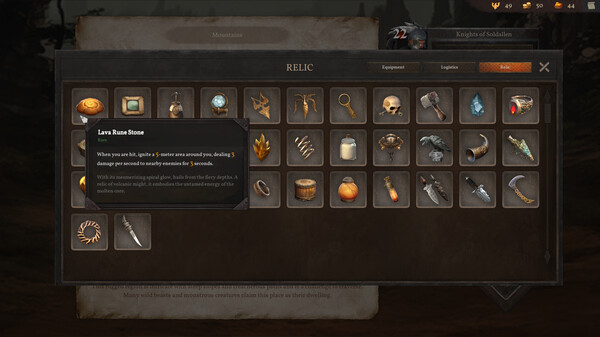 Banner of Blood gameplay screenshot