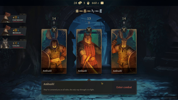 Banners of Ruin gameplay screenshot