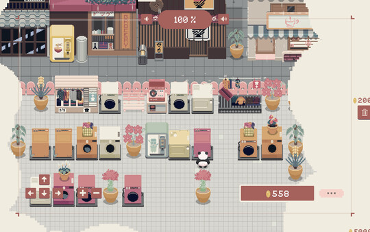 Bao Bao's Cozy Laundromat gameplay screenshot