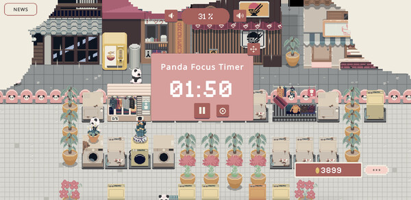 Bao Bao's Cozy Laundromat gameplay screenshot