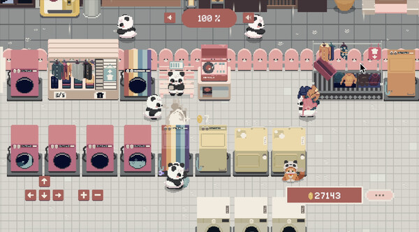Bao Bao's Cozy Laundromat gameplay screenshot