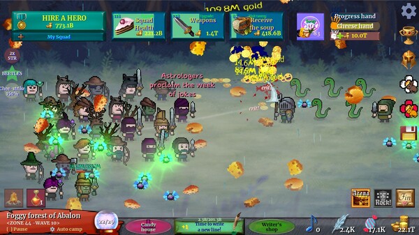 Bard Idle gameplay screenshot