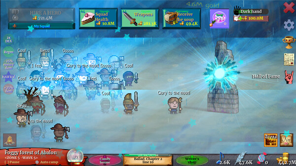 Bard Idle gameplay screenshot