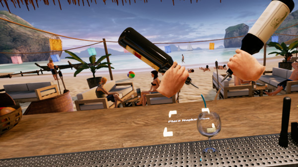 Bartender VR Simulator gameplay screenshot