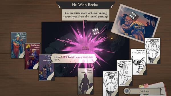 Basements n' Basilisks: Storms of Sorcery gameplay screenshot