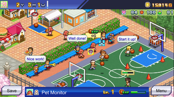 Basketball Club Story gameplay screenshot