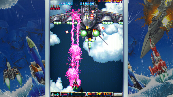 Batsugun gameplay screenshot