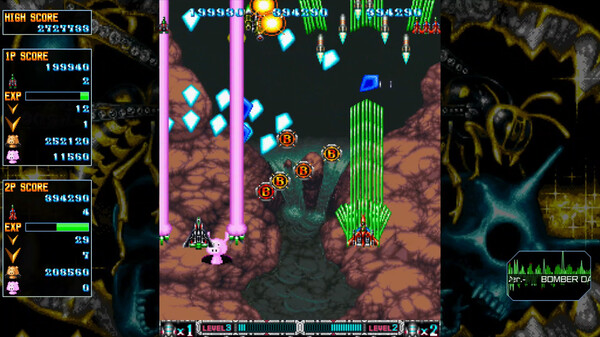 BATSUGUN Saturn Tribute Boosted gameplay screenshot