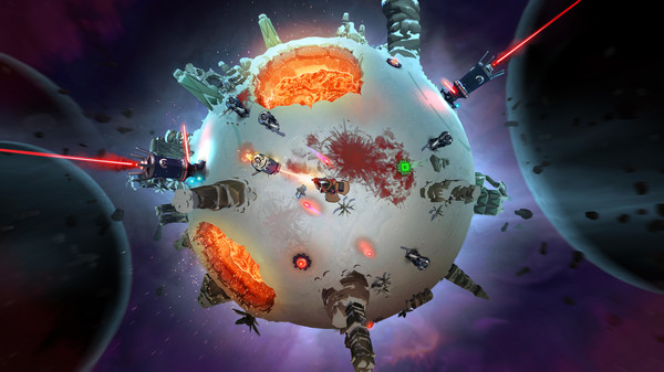 Battle Planet - Judgement Day gameplay screenshot