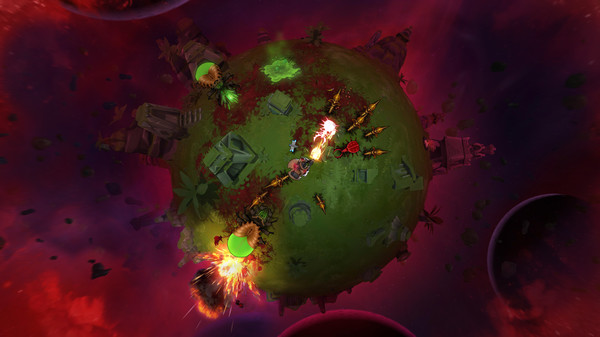 Battle Planet - Judgement Day gameplay screenshot