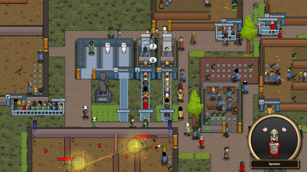 Battle Royale Tycoon gameplay screenshot