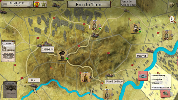 Battles For Spain gameplay screenshot