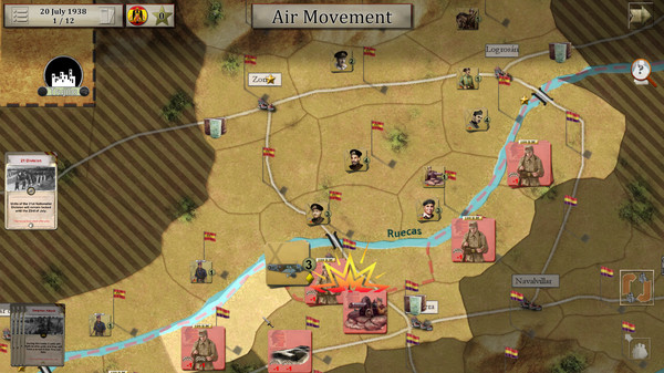 Battles For Spain gameplay screenshot