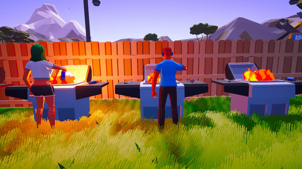 BBQ Simulator: The Squad gameplay screenshot
