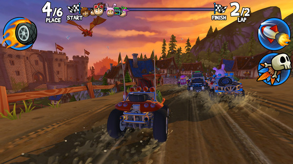 Beach Buggy Racing 2: Island Adventure gameplay screenshot