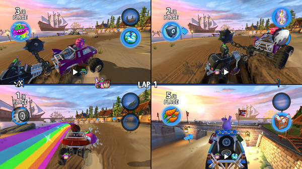Beach Buggy Racing 2: Island Adventure gameplay screenshot