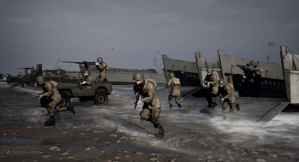 Beach Invasion 1944 gameplay screenshot
