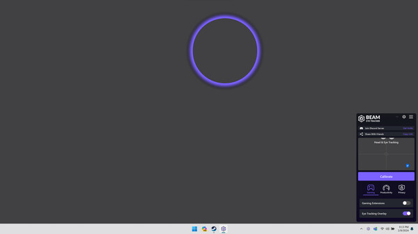 Beam Eye Tracker gameplay screenshot