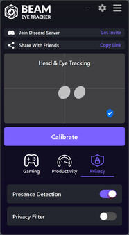 Beam Eye Tracker gameplay screenshot