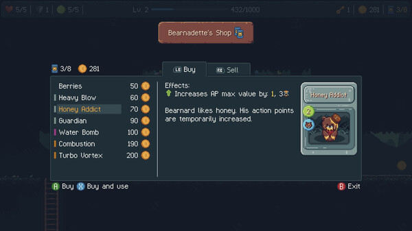 Bearnard gameplay screenshot