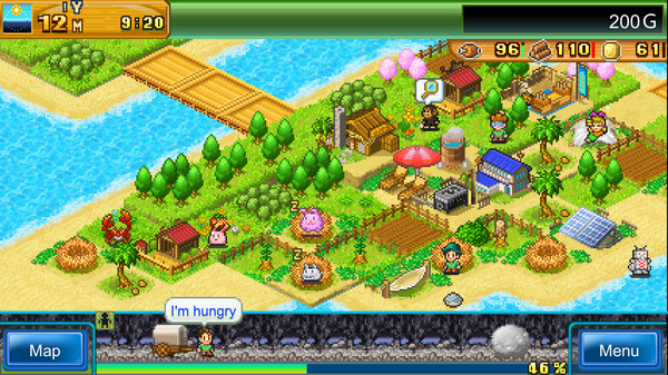 Beastie Bay DX gameplay screenshot