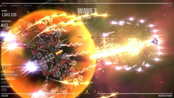 Beat Hazard 2 gameplay screenshot