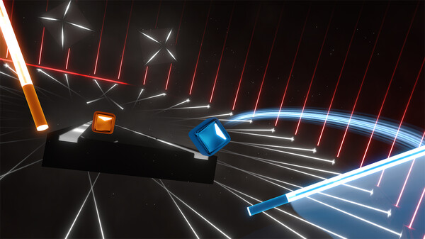 Beat Saber gameplay screenshot