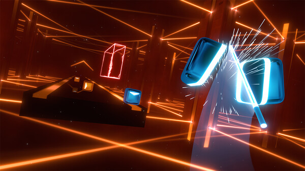 Beat Saber gameplay screenshot