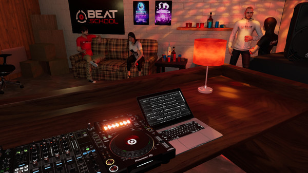Beat.School: DJ Simulator gameplay screenshot