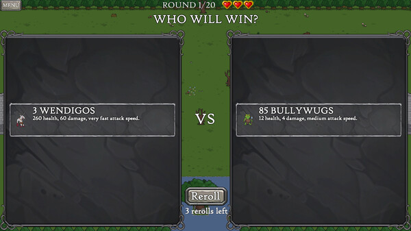 Behold Battle gameplay screenshot