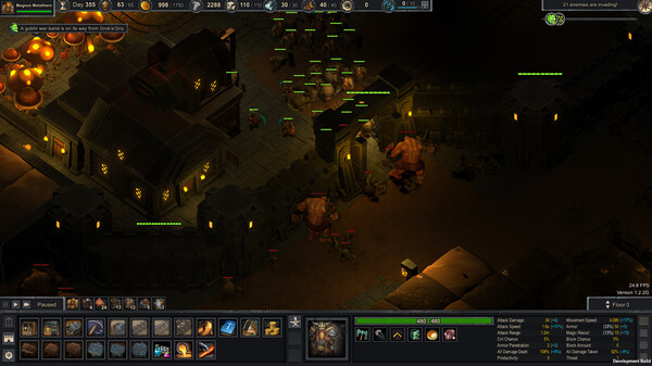 Beneath the Mountain gameplay screenshot