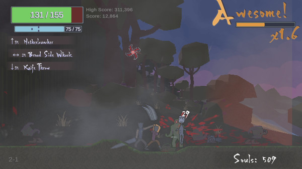 Berserker's Descent gameplay screenshot