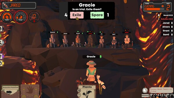 Betrayal Beach gameplay screenshot