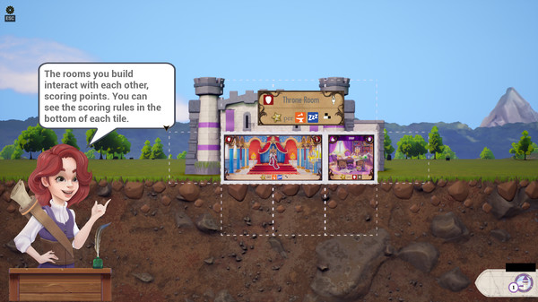 Between Two Castles - Digital Edition gameplay screenshot