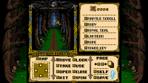 Beyond Shadowgate gameplay screenshot
