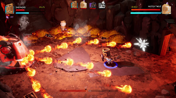 Big Helmet Heroes gameplay screenshot