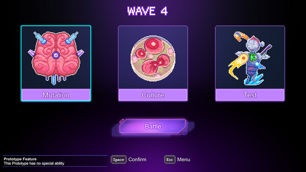 Bioprototype gameplay screenshot