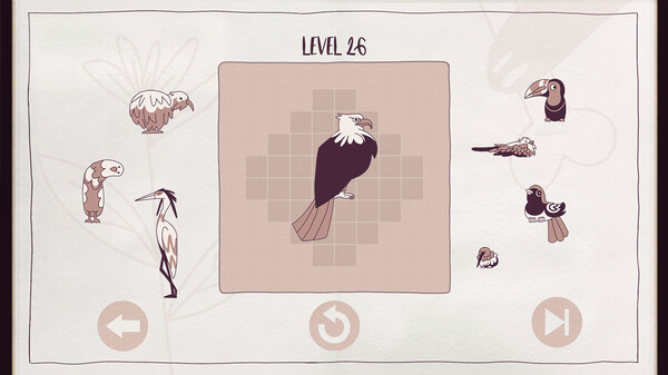 Birds Organized Neatly gameplay screenshot