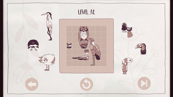 Birds Organized Neatly gameplay screenshot